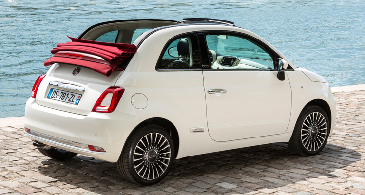 Fiat 500 cabrio rent a car Ibiza